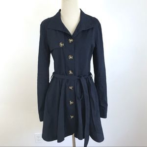 Modcloth Jack BB Dakota NWT. Trench Coat. Pockets. Plus 2x. Skirted. Belted